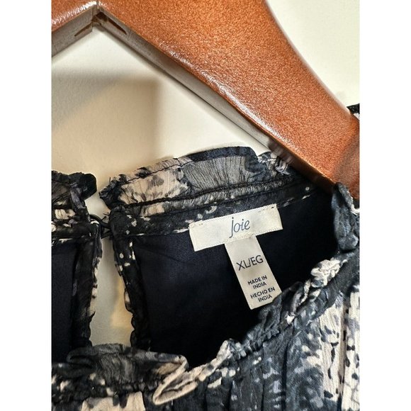 Joie Women's Size XL Limited Edition Sleeveless Sheer Overlay Mini Dress NWT - Picture 3 of 7